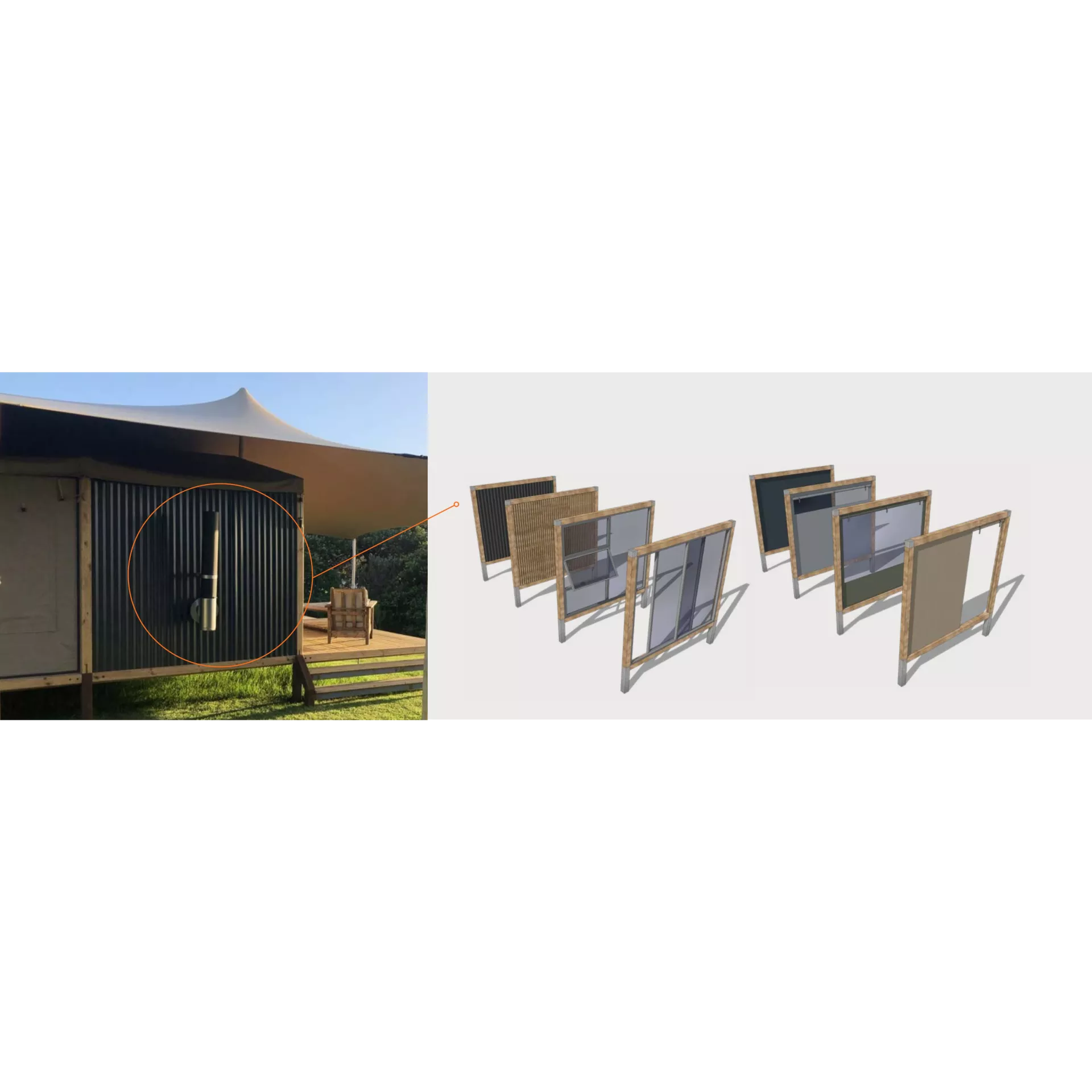 Interchangeable Wall Panels